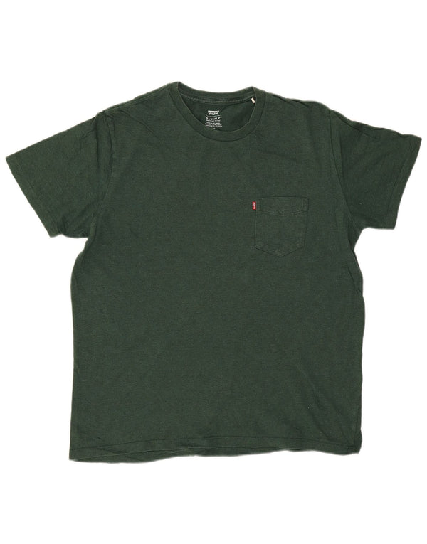 Levi's - Camiseta para hombre, talla grande, verde