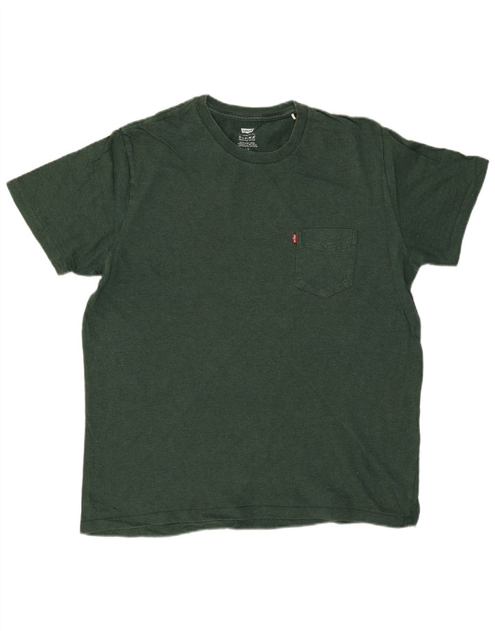 Levi's - Camiseta para hombre, talla grande, verde