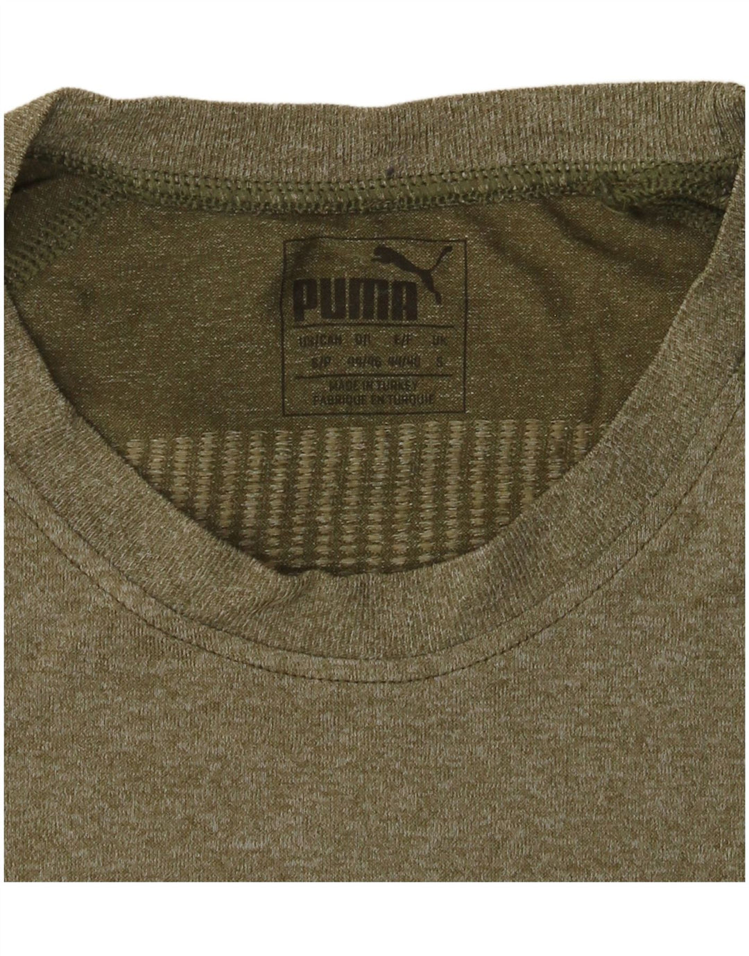 Camiseta Puma Hombre Top Small Caqui