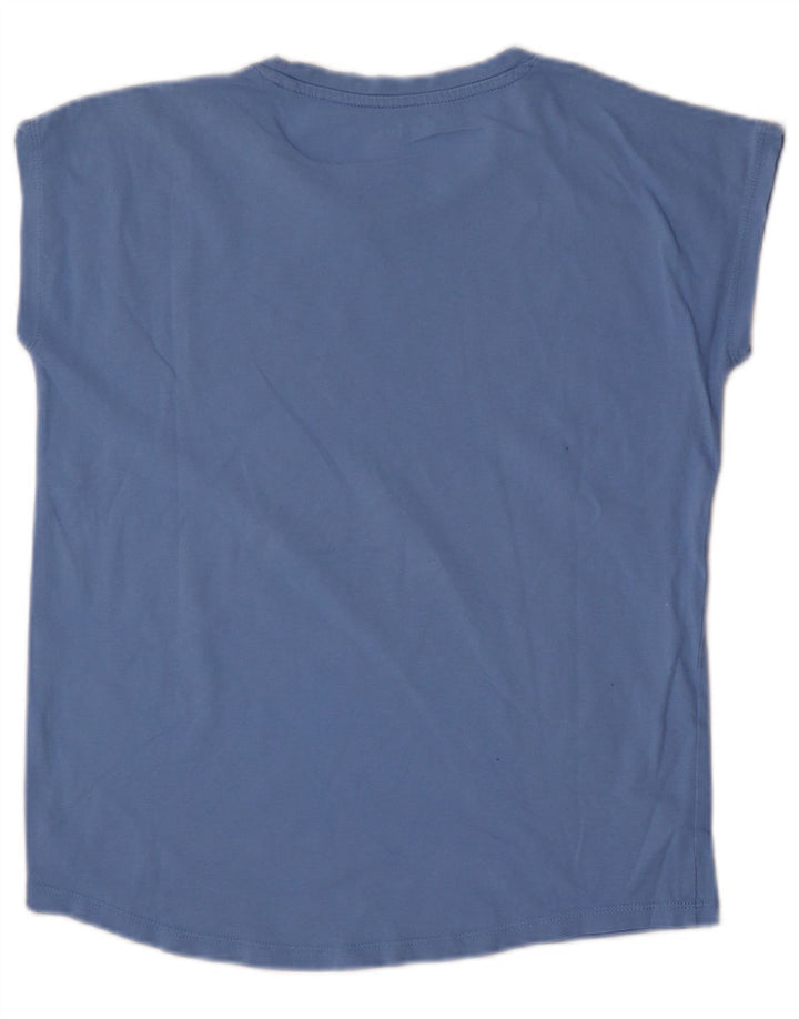 PEPE Jeans Camiseta gráfica para mujer Top Small Blue