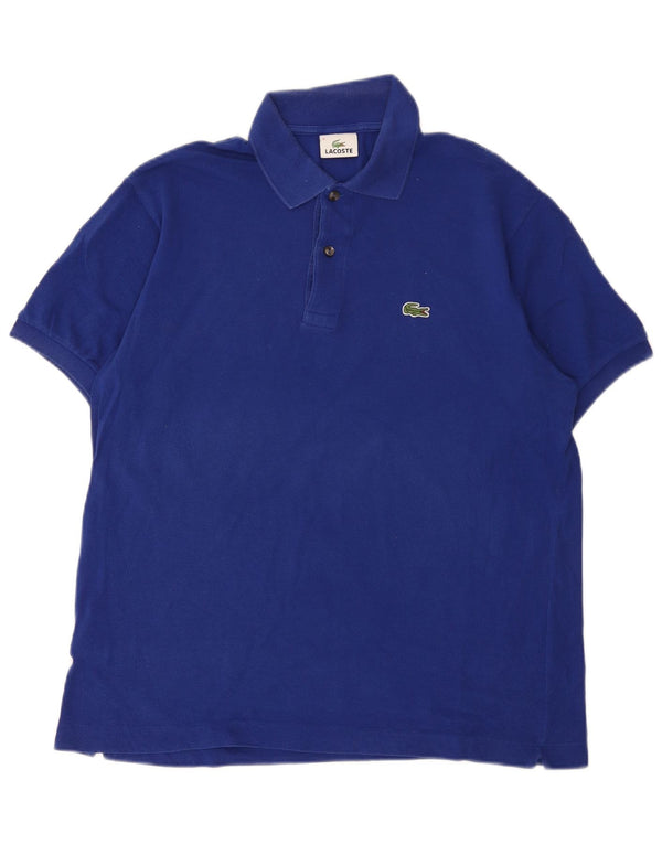 Polo Lacoste para hombre talla 5 grande algodón azul