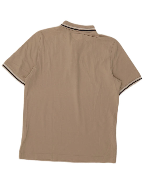Polo Kappa Hombre Small Beige Algodón