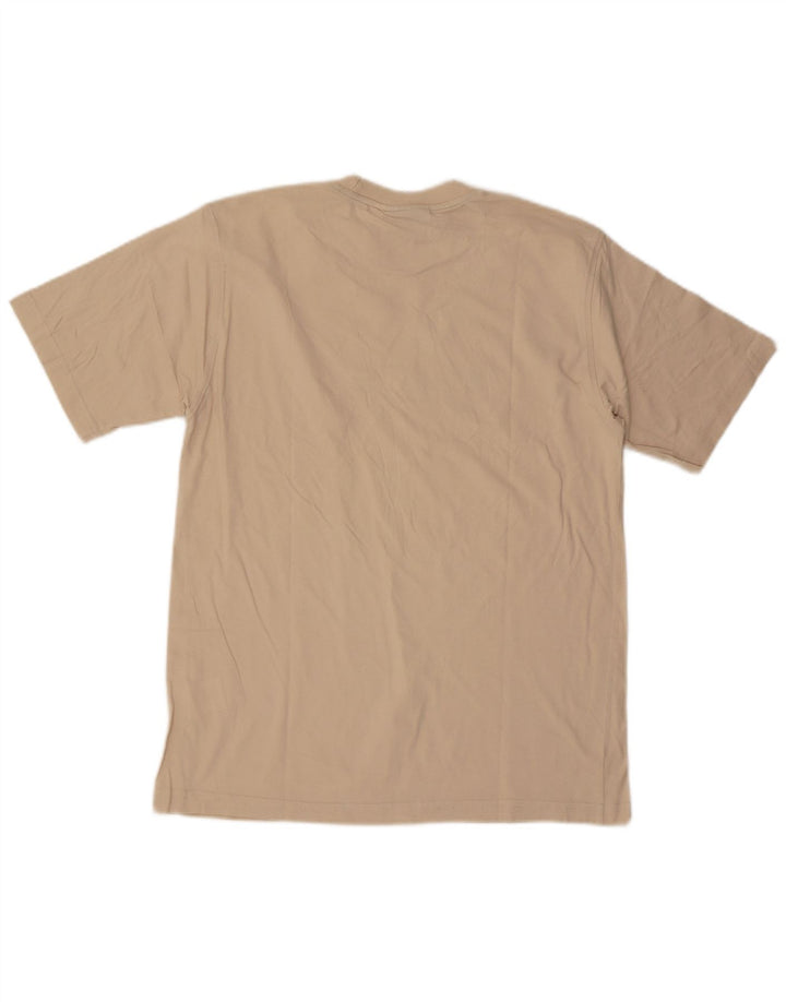 Lotto Hombre Camiseta Gráfica Top Algodón Beige Medio