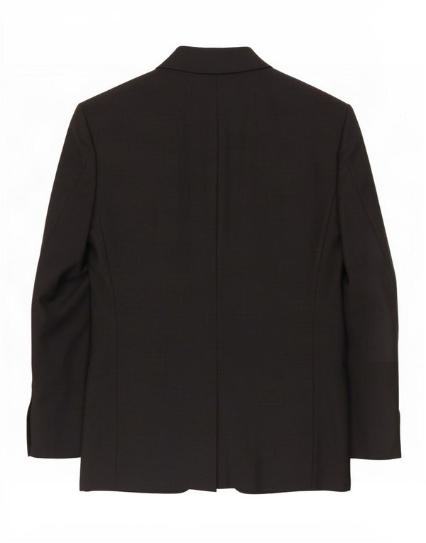 Giorgio Zanella Chaqueta tipo blazer de 1 botón para hombre IT 48 Lana gris medio