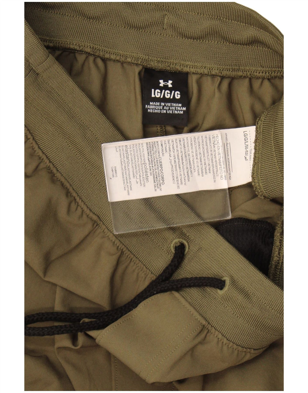 Under Armour Pantalón De Chándal Para Hombre Grande Caqui Poliéster