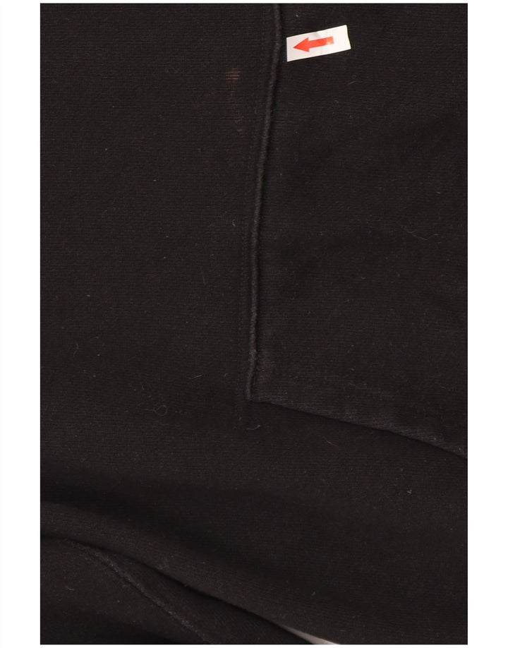 Levi's Sudadera con capucha y estampado de Mickey Mouse para hombre, talla grande, algodón negro