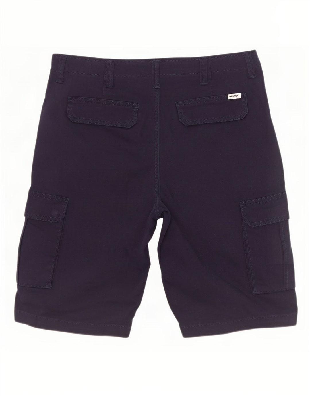 Wrangler Mens Casey Cargo Shorts W33 Medio Azul Marino Algodón