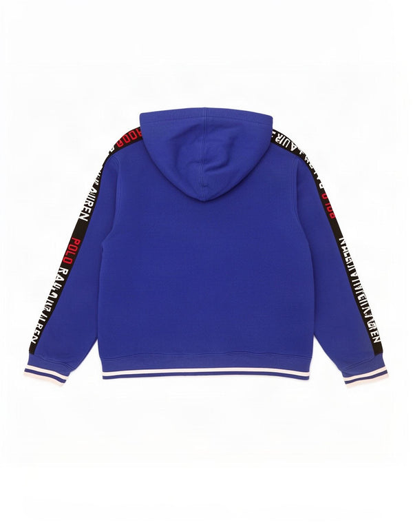 Polo Ralph Lauren Sudadera con capucha y cremallera para niños 14-15 años Grande Azul