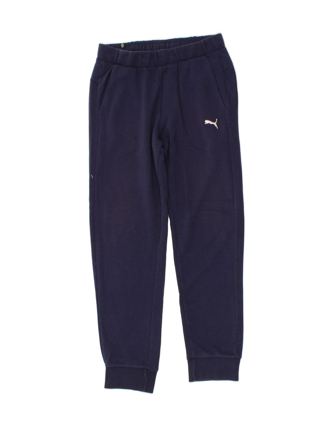 PUMA Mens Tracksuit Trousers Joggers Small  Blue Cotton Vintage Puma and Second-Hand Puma from Messina Hembry 