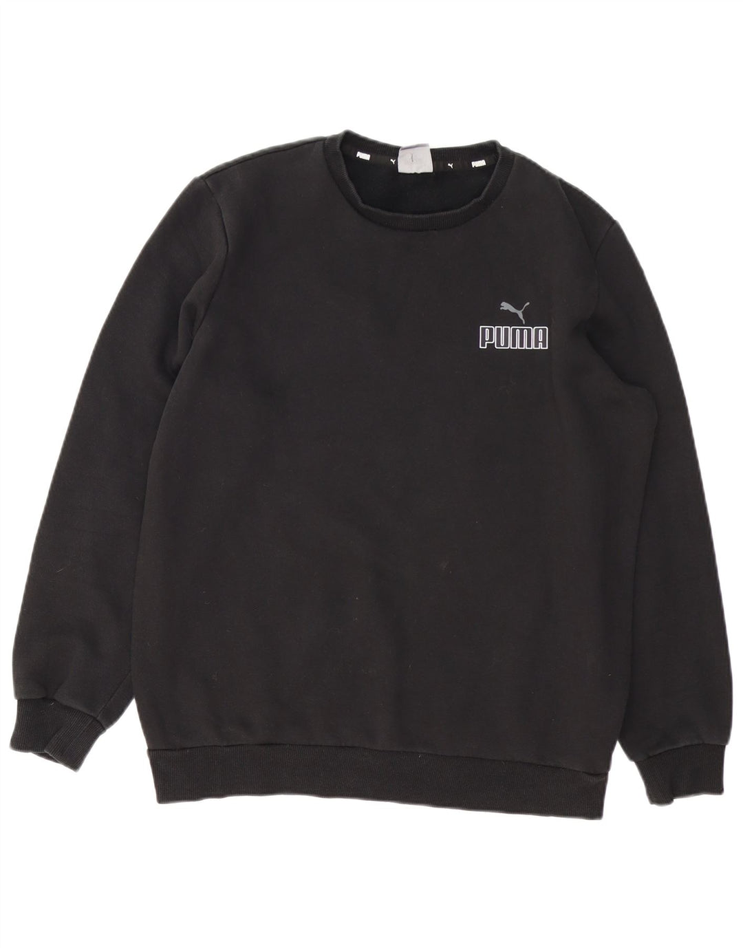 Sudadera Puma Jumper Medium Negro Algodón Hombre