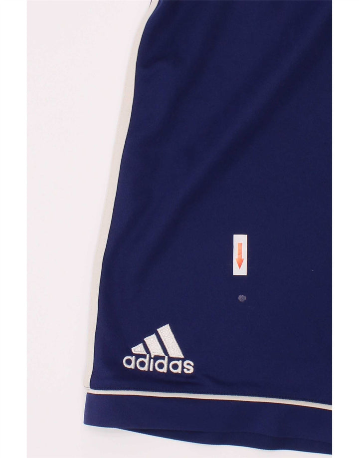 Adidas Chicos Climalite Sport Shorts 13-14 Años Azul Poliéster