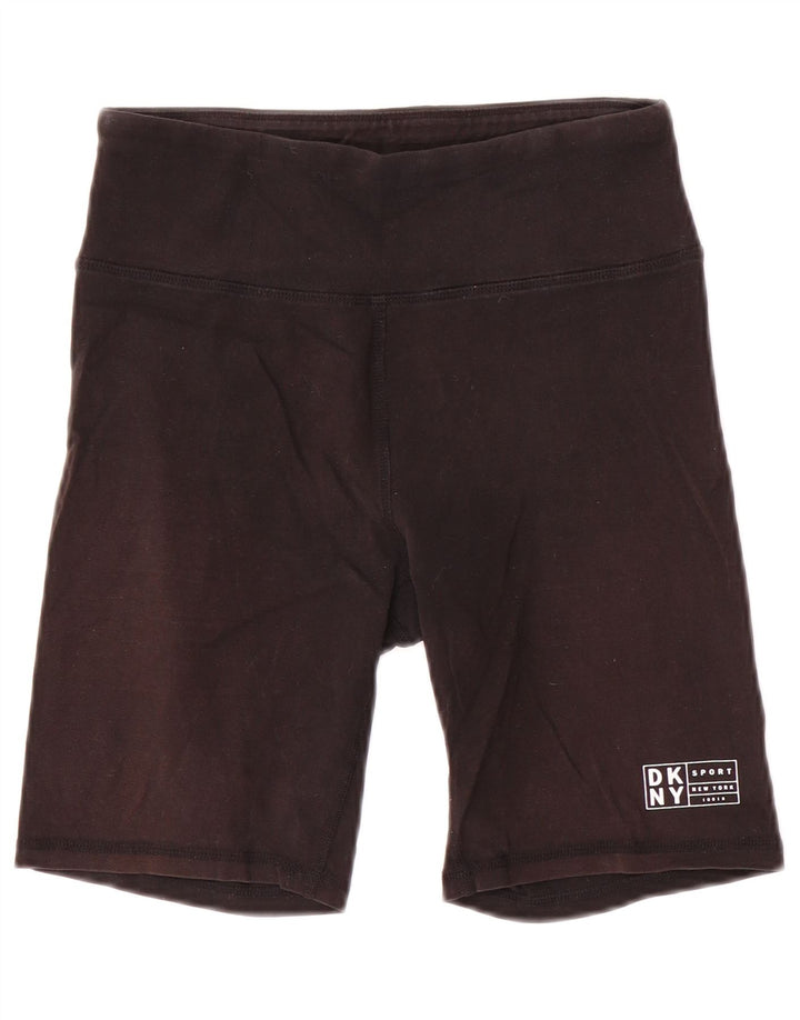 Dkny Pantalones cortos deportivos para mujer UK 8 Small Black