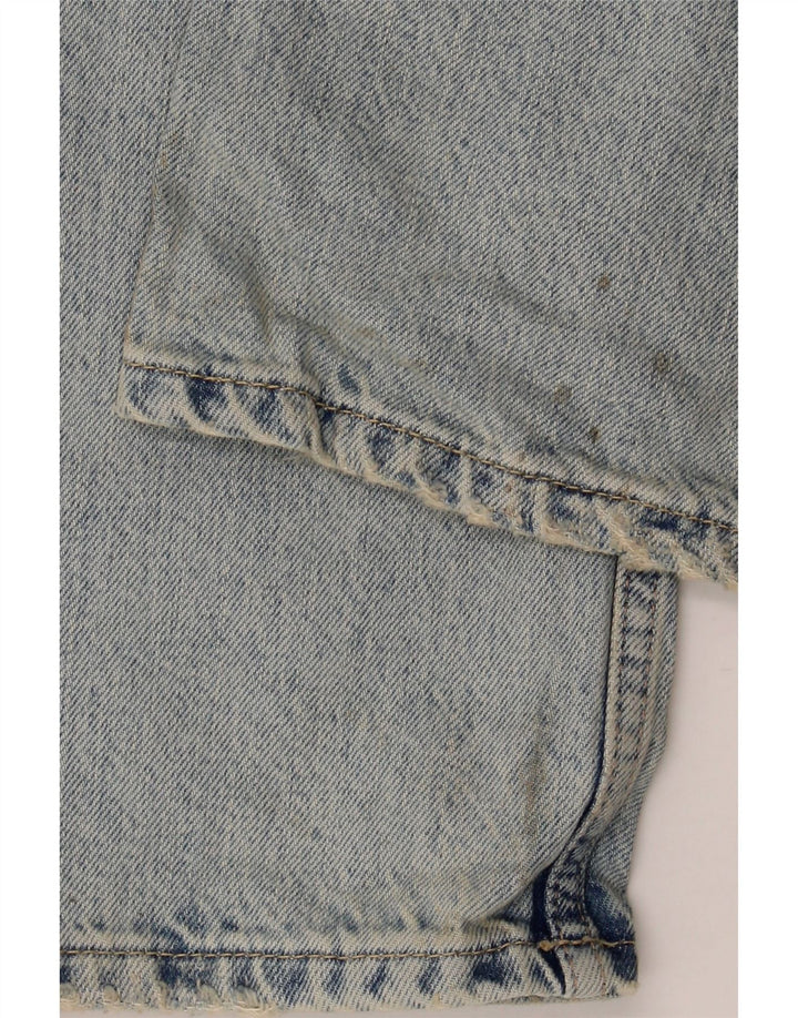 ZARA Vaqueros Rectos Mujer EU 40 Medium W30 L28 Azul Algodón