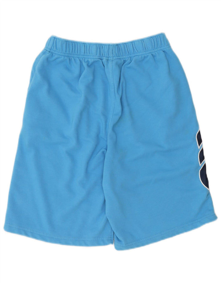 Canterbury Pantalones cortos deportivos gráficos para hombre de algodón azul medio
