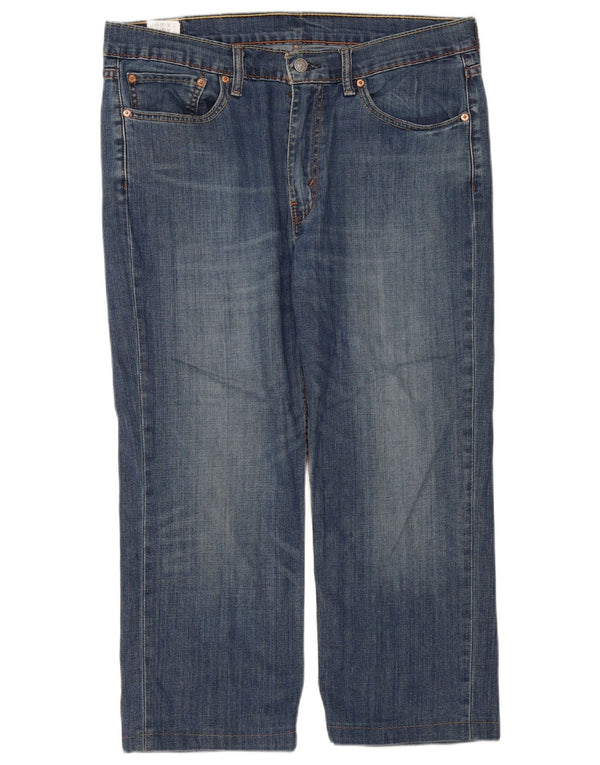 Levi's Capri Jeans Mujer W36 L23 Algodón Azul