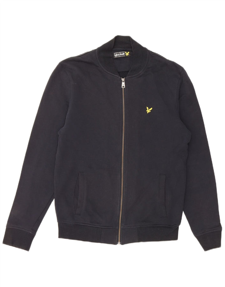 LYLE & SCOTT Chaqueta superior de chándal para hombre Algodón azul marino mediano