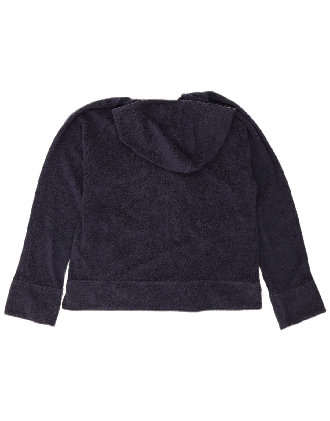 Nike Chaqueta polar con capucha para mujer US 12/14 Grande Azul marino Poliéster