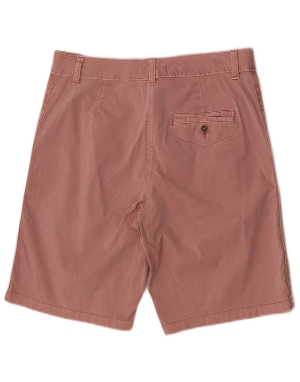 Marks & Spencer Pantalones cortos chinos para mujer UK 10 Small W28 Algodón rosa