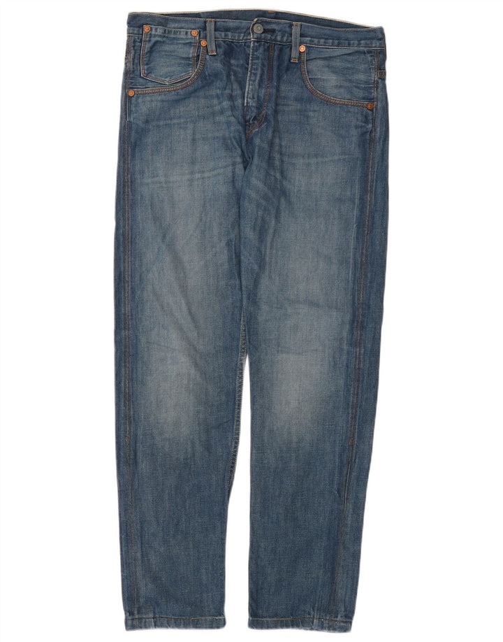Levi's Hombre 508 Slim Jeans W33 L31 Algodón Azul