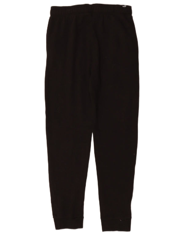 Puma Boys Graphic Chándal Pantalones Joggers 12-13 años Grande Negro