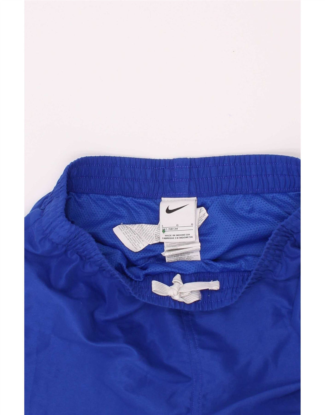 Nike Pantalones cortos deportivos para niños 12-13 años Grande Azul Poliéster