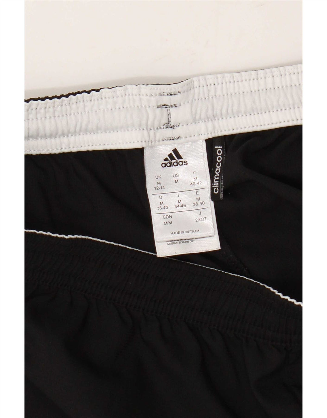 Adidas Mujer Climacool Sport Shorts UK 12/14 Mediano Negro Poliéster
