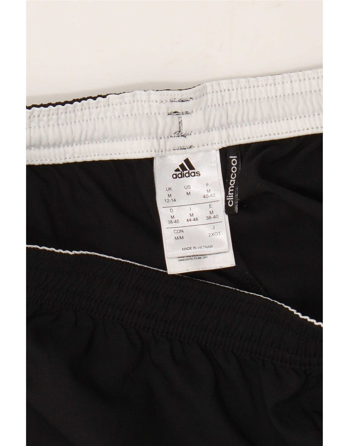 Adidas Mujer Climacool Sport Shorts UK 12/14 Mediano Negro Poliéster
