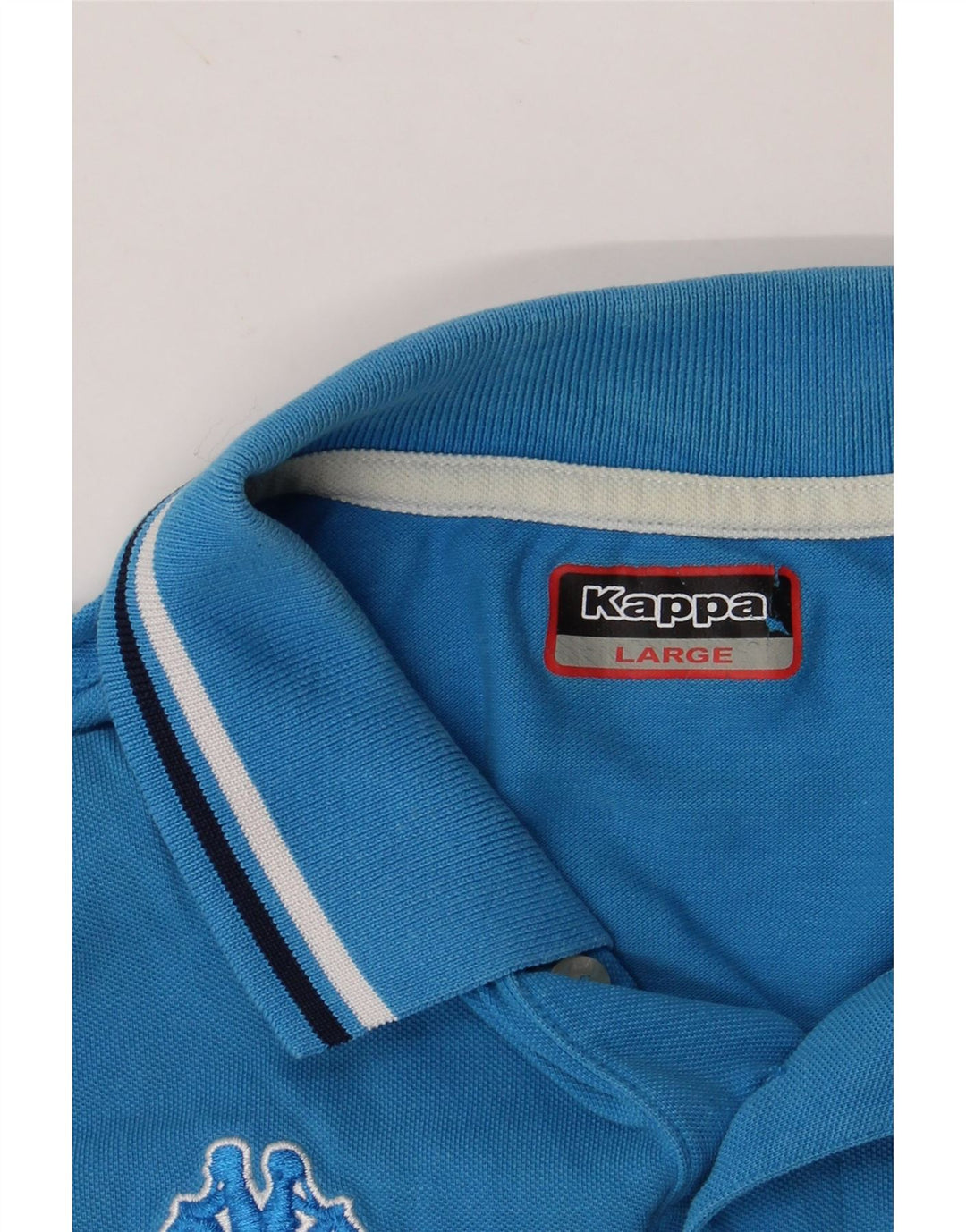 KAPPA Polo para hombre grande azul
