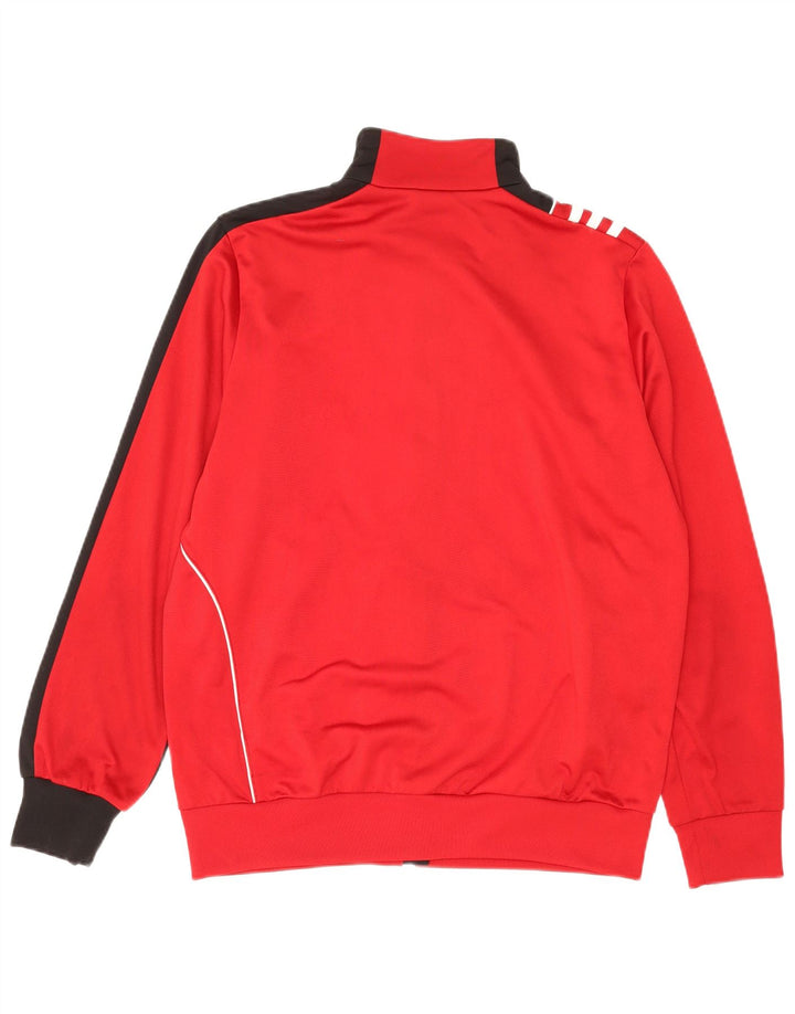 ADIDAS Chaqueta de chándal para niño 15-16 años Rojo Colorblock Poliéster