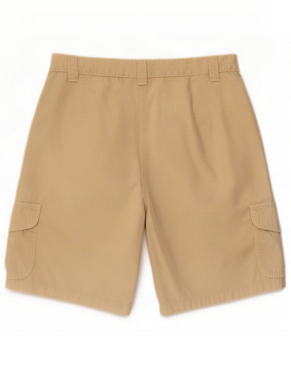 Murphy & Nye Shorts cargo de talle alto para mujer Mediano W30 Algodón beige