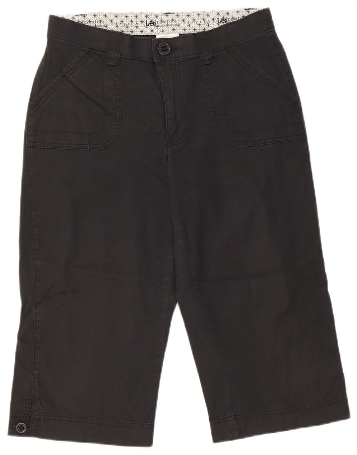 Lee Bermudas para Mujer US 6 Medium W28 Algodón Negro