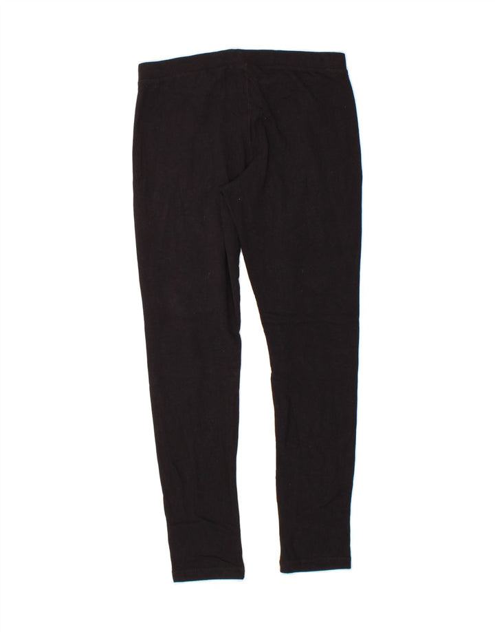 CHAMPION Womens Leggings UK 14 Large  Black Cotton Vintage Champion and Second-Hand Champion from Messina Hembry 