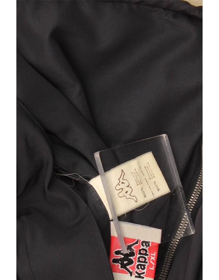 KAPPA Chaqueta reversible para hombre UK 40 Large Azul marino Poliéster