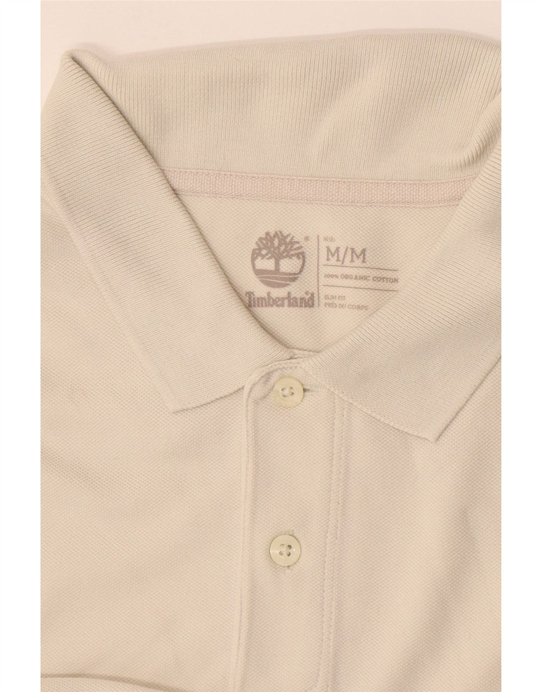 Timberland Polo Slim Fit para hombre de algodón beige medio