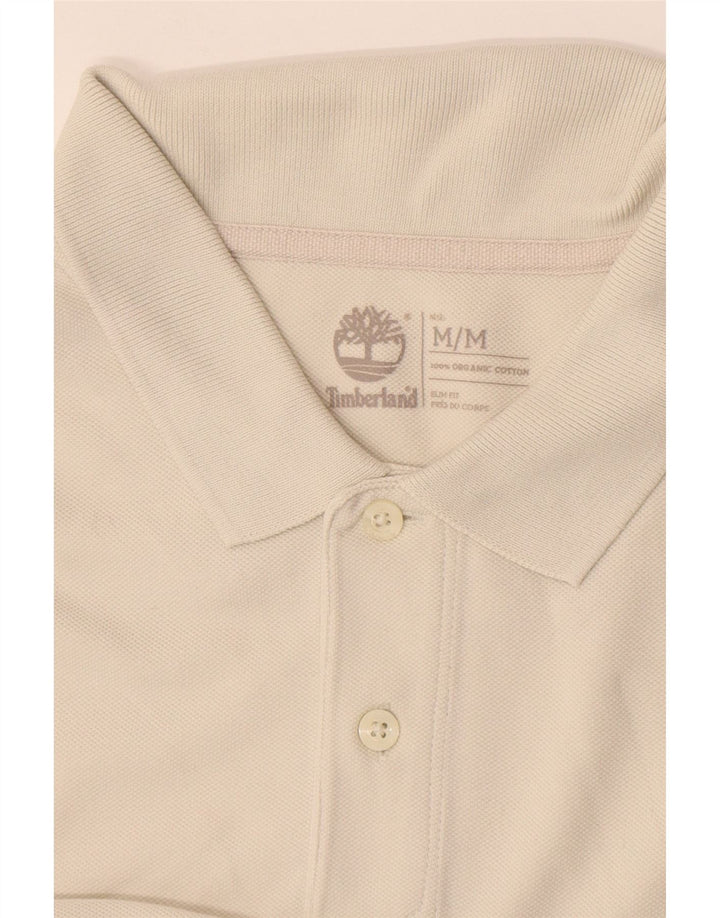 Timberland Polo Slim Fit para hombre de algodón beige medio