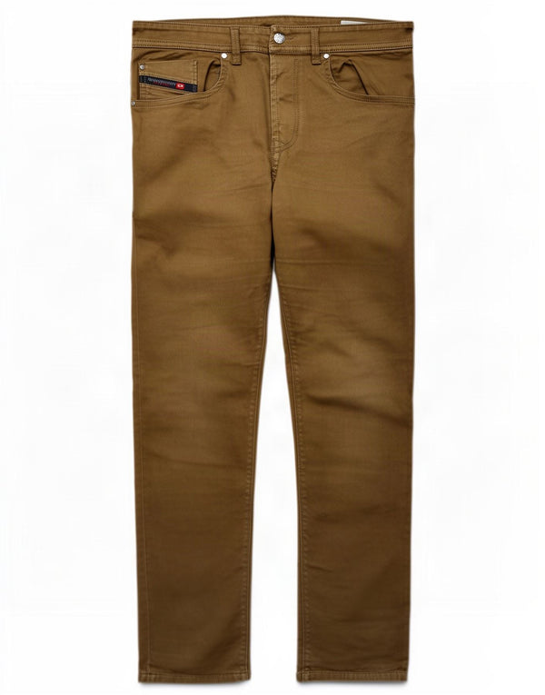 Diesel Pantalones Casuales Slim Para Hombre W32 L31 Algodón Caqui