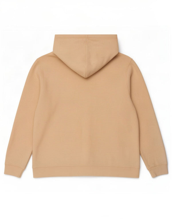 Fat Face Jersey con capucha extragrande para mujer UK 46 Large Beige Cotton