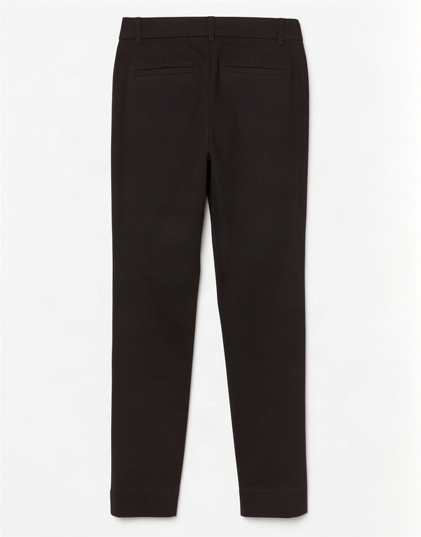 Banana Republic Pantalones casuales delgados Sloan para mujer US 0 XS W28 L27 Negro