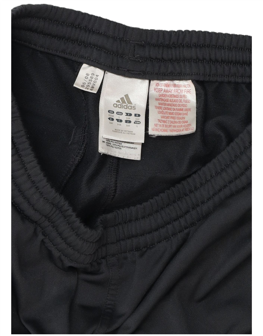 Adidas Pantalón Chándal Niño 13-14 Años Gris Poliéster