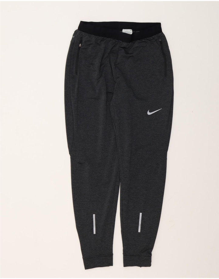 Nike Hombre Dri Fit Pantalones De Chándal Joggers Gris Medio Colorblock
