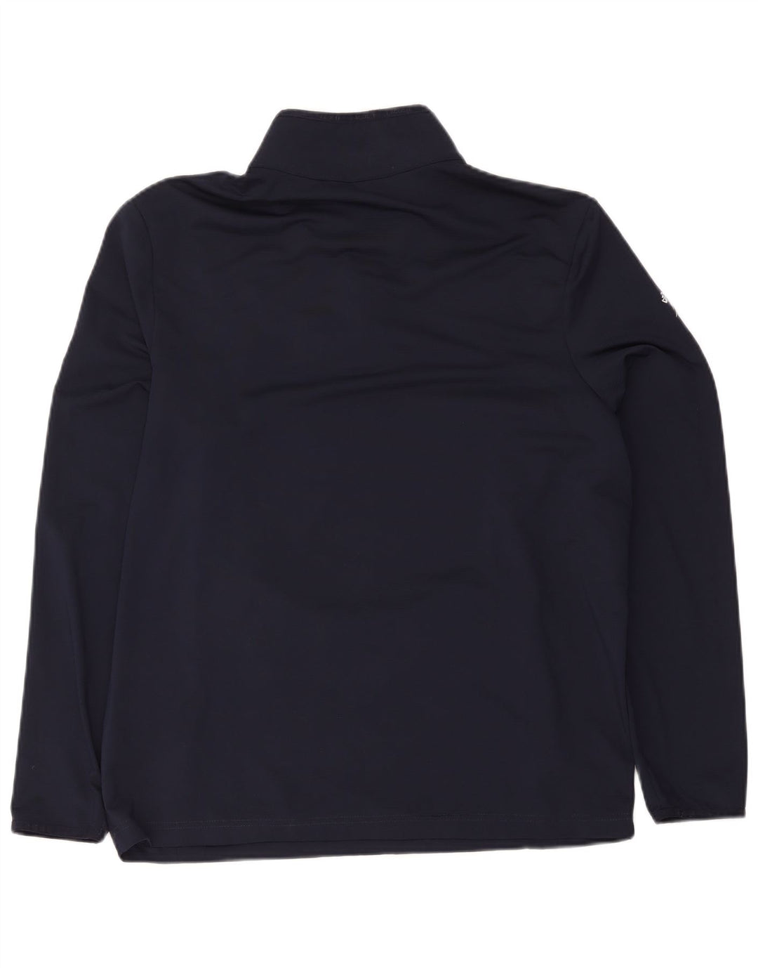 Lacoste Chándal para hombre con cremallera y cuello, talla 6 XL, poliéster azul marino