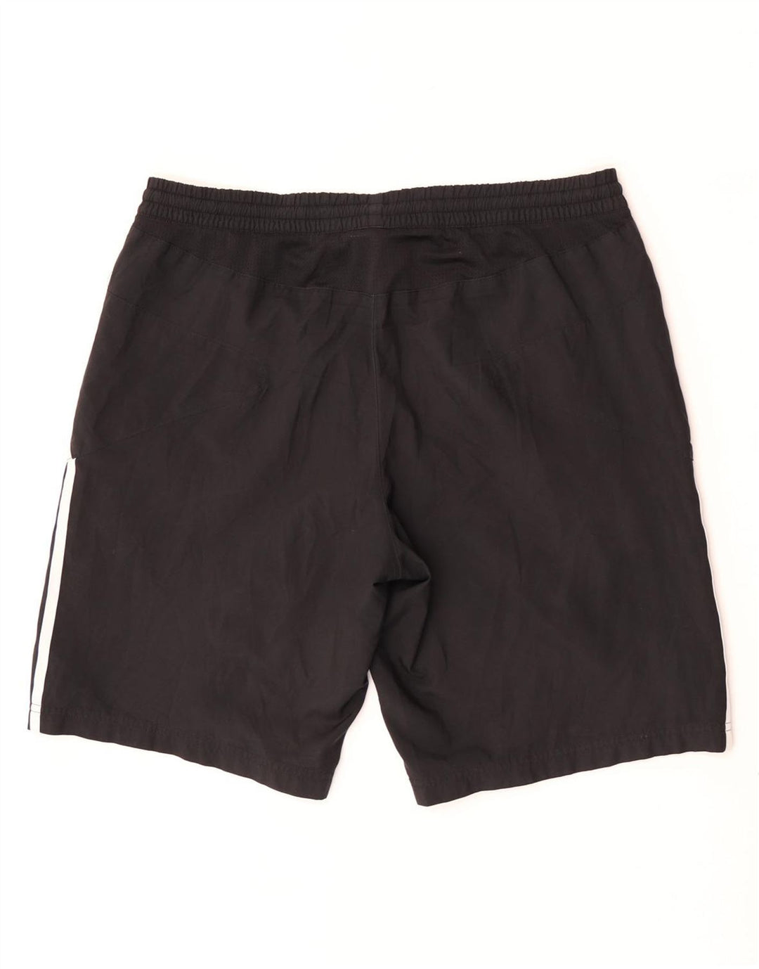 Adidas - Pantalones cortos deportivos para hombre, talla grande, color negro, poliéster