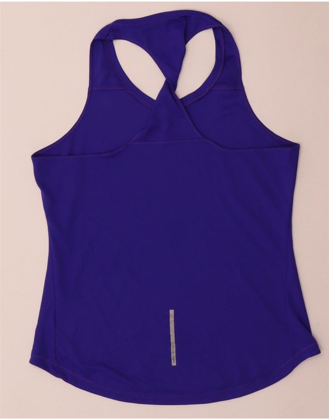 ADIDAS Mujer Climalite Chaleco Top UK 16/18 Grande Púrpura Poliéster