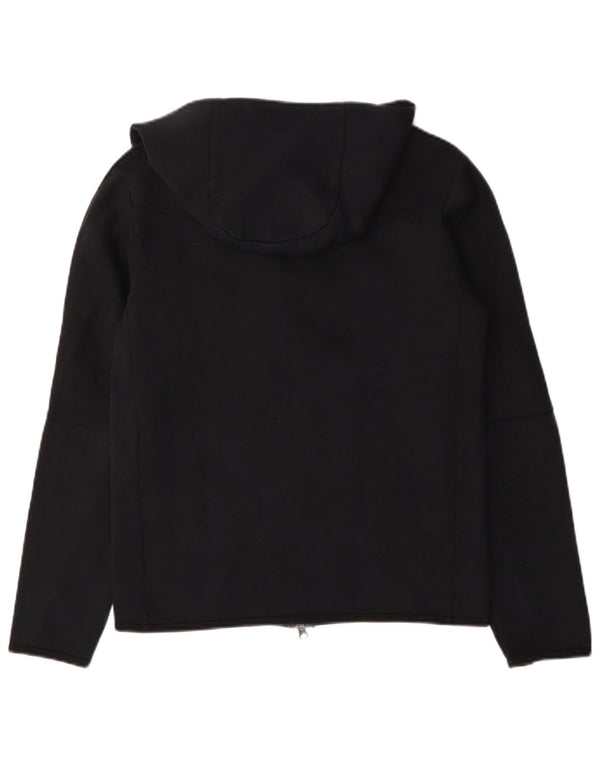 Nike - Sudadera con capucha y cremallera para hombre, talla pequeña, algodón azul marino