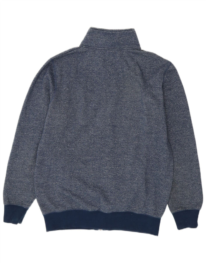 Jack & Jones Hombre Chándal Top Chaqueta Grande Algodón Moteado Azul Marino