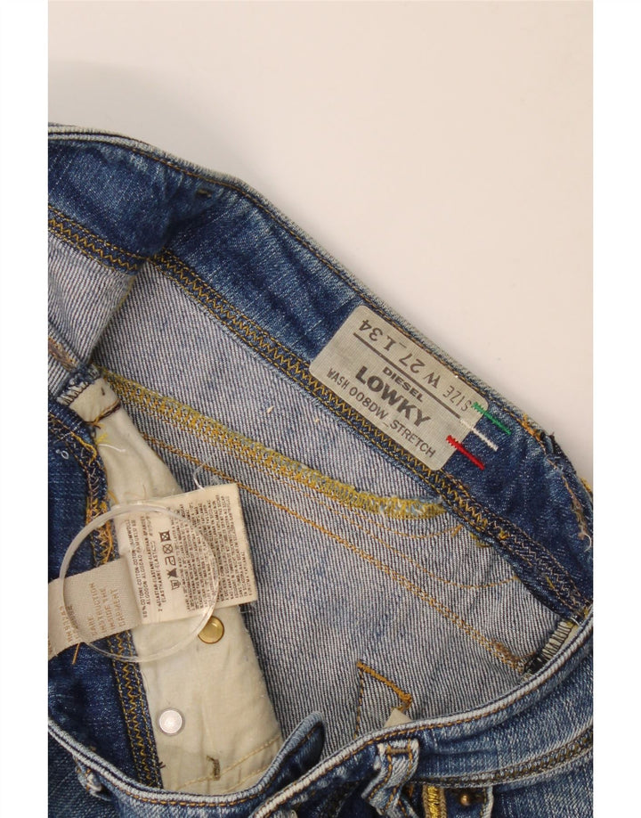 Diesel Mujer Lowky Slim Jeans W27 L29 Algodón Azul