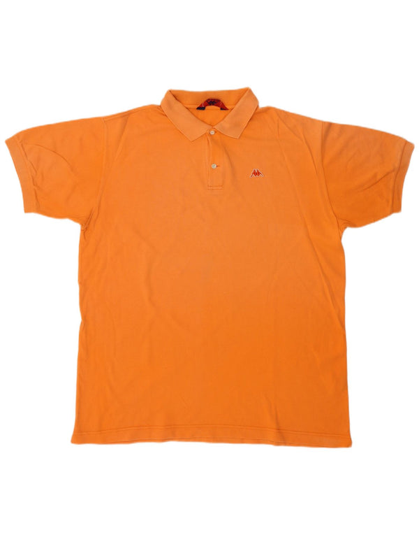 Kappa Polo Hombre XL Naranja Algodón