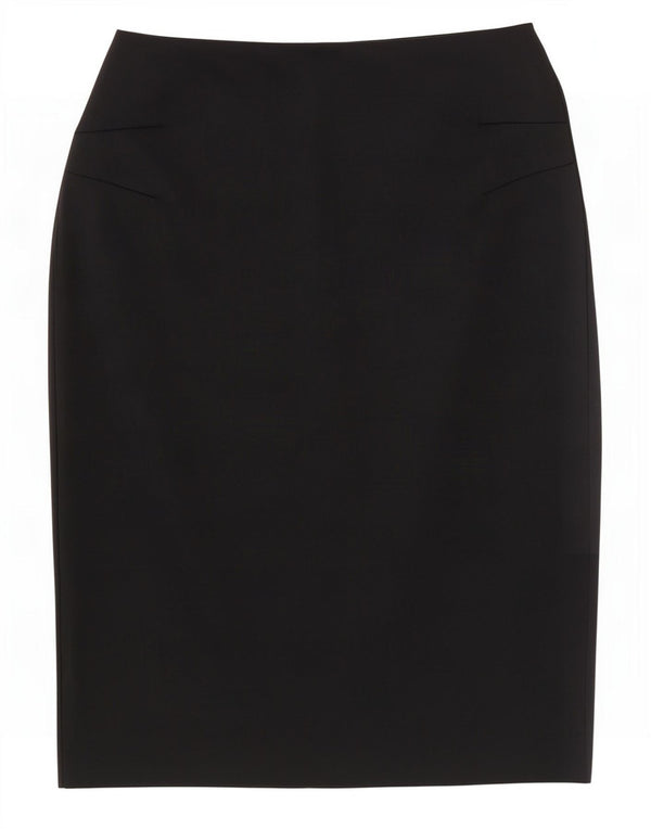 Marks & Spencer Falda lápiz St. Michael para mujer UK 8 Small W26 Negro