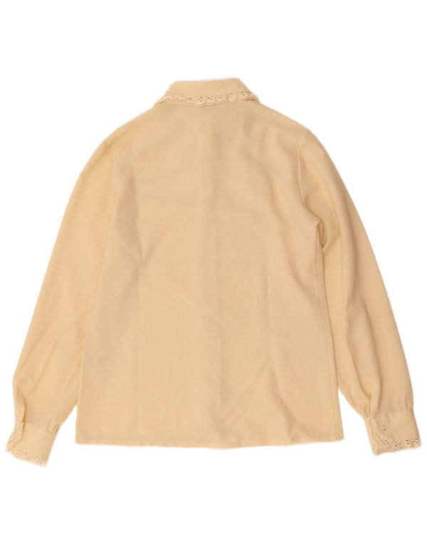 Primavera Firenze Blusa de gran tamaño para mujer US 3 XS Off White Floral