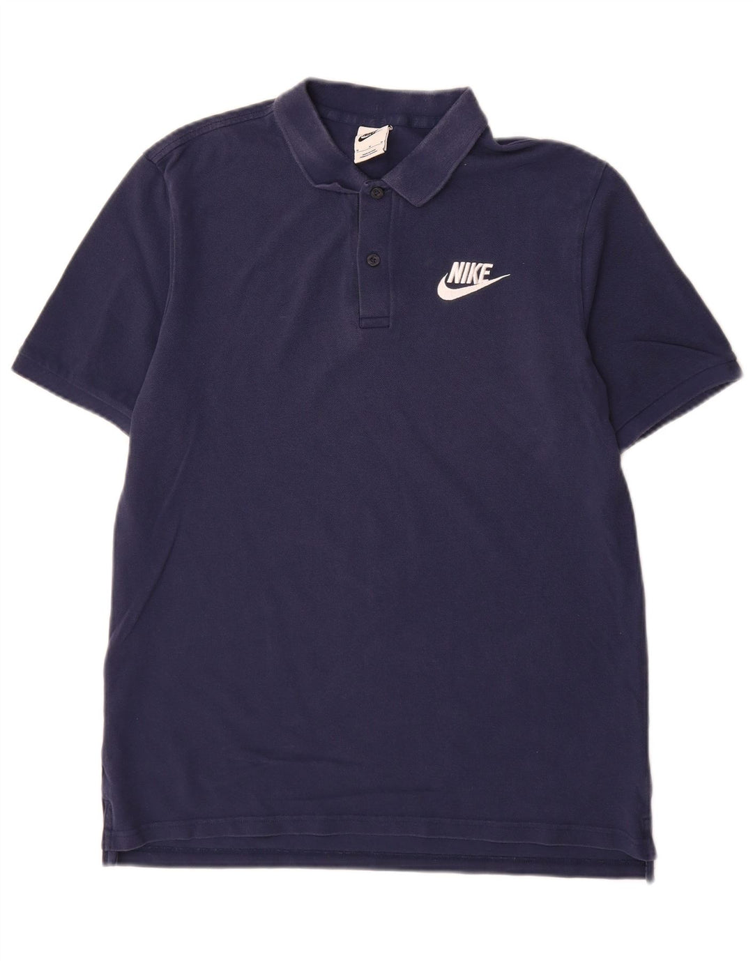 Polo Nike Hombre Algodón Azul Marino Mediano